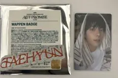 ACT PROMISE ワッペンバッチ SANCTUARYトレカ テヒョン