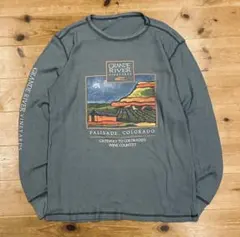 サーマル 古着 90s GRANDE RIVER VINEYARDS 企業 美品のサムネイル