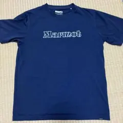 Marmot 半袖Tシャツ ネイビー JP/Mサイズ