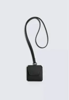 Zara レザーイヤホンホルダーペンダントのサムネイル