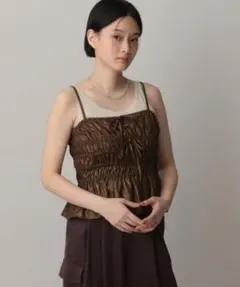 ビスチェ ブラウン キャミソールのサムネイル