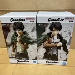 進撃の巨人 ゆらゆらヘッド リヴァイ エレン 2体セット - メルカリ