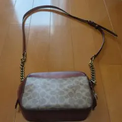 Coach ショルダーバッグ ブラウン/ベージュ