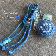 【現品限り◎】パラコード バッグチャーム じゃらじゃらキーホルダー