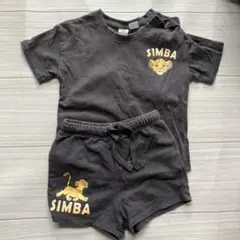 H&M シンバ Tシャツ ショートパンツセット 12-18M セットアップ