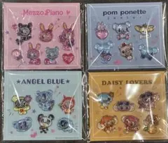 ゆ*み様 ナルミヤキャラクターズ ぷっくりシール　4種セット