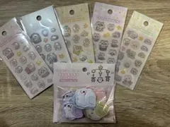 ちいかわbaby ミニミニぷっくりシール　おしりもっちりフレークシール　セット