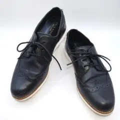 コールハーン オリジナルグランド ウィングチップ 24.5 ブラック