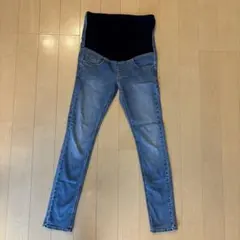 マタニティ ストレッチデニムパンツ