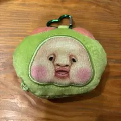 新品未使用！こびとづかん カラビナ付きミニフェイスポーチ　スモモノウチ