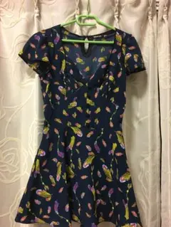 羽柄ワンピース