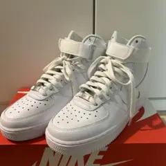 新品未使用　タグ無しNIKE Air Force 1 ホワイト ハイカット