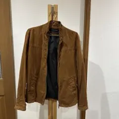ZARA MAN スエード風ブラウンジャケット M