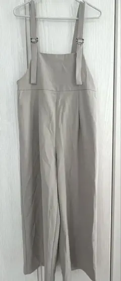 GU サロペット　ベージュ　M