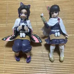鬼滅の刃 プレミアムちょこのせ フィギュア 胡蝶しのぶ 栗花落カナヲ