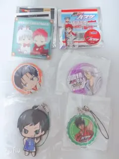 黒子のバスケ 缶バッジ・ストラップ まとめ売り