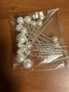 パール付きヘアアクセサリー18本入り