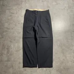 90s KENZO HOMME キュプラブラックスラックス 【W35】のサムネイル