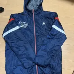Le coq sportif フード付きジャケット ネイビー