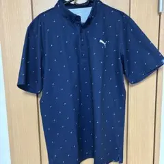 PUMA ポロシャツ XL ネイビー
