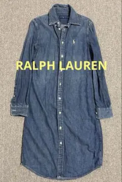 ラルフローレン　デニム　シャツ　ワンピース