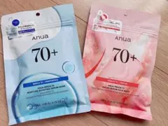 Anua 70+ 美容液シートマスク7枚入り　2個セット　韓国　スキンケア