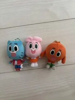 おかしなガムボール ぬいぐるみマスコットセット