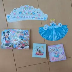 ディズニーリゾート　メモ帳　シンデレラ　リーナベル