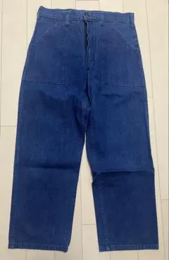 ガンホー　デニム　ベーカーパンツ