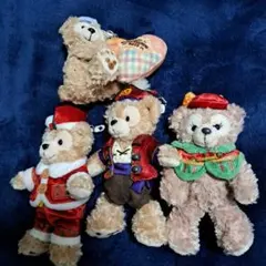 ダッフィー＆シェリーメイ　ぬいぐるみ