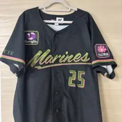 千葉ロッテマリーンズ ユニフォーム Lサイズ  #25 岡大海 千葉ロッテマリーンズ ユニフォーム Lサイズ #25 岡大海 - メルカリ