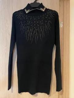 ☆ZARA　リブタートルネックセーター