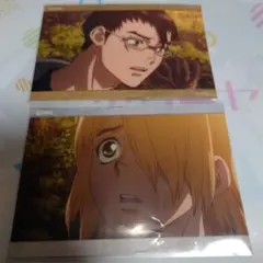 Dr.STONE　場面写トレーディングブロマイド　銀狼　金狼