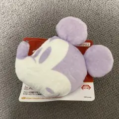 ディズニー　ミッキーマウス　フェイスマスコット　「紫色」