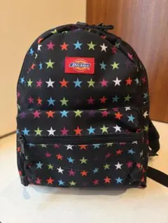 【Dickies 】スター柄 ☆リュック ☆ブラック☆キッズサイズ☆のサムネイル