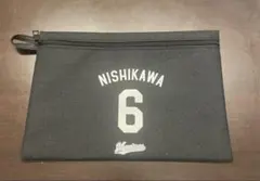 千葉ロッテマリーンズ　西川選手ポーチ　スタジアムルーレット
