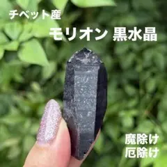 モリオン 黒水晶 天然無処理 原石 MY874