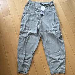 ZARA リネンブレンドパンツ 新品のサムネイル
