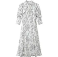 め*ん様 SNIDEL スナイデル　デコルテオープンバリエワンピース