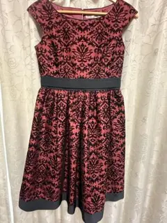 【ef-de】エフデ お上品な花柄パーティードレスのサムネイル