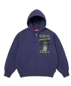 Supreme ネイビー ジップパーカー Supreme(シュプリーム) S Logo Zip Up Hoodieジップパーカー ネイビー