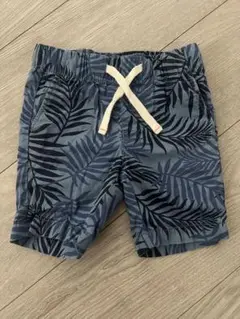 H&M リーフ柄ハーフパンツ 90