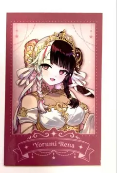 夜見れな チェキ　にじさんじ　SMC組　6th　Anniversary