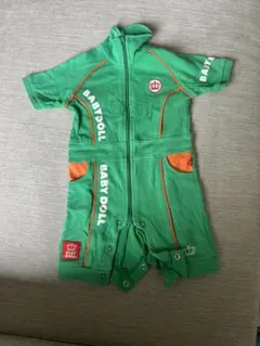 BABYDOLL ベビー ロンパース 70cm 緑