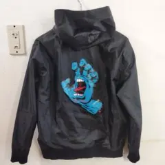 SANTA CRUZ フード付きジャケット ブラック