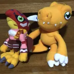 デジモンアドベンチャー デジモン アグモン コロモン ぬいぐるみ