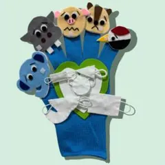 こんこんクシャン　手袋シアター　先生　子ども 幼稚園 保育園