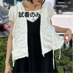 w closet フーディーZIPブルゾン　ホワイトのサムネイル