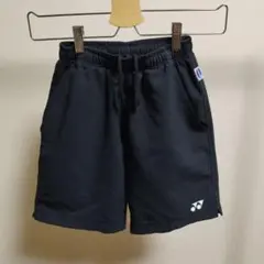 YONEX 140サイズ キッズ ジュニア 短パン ブラック　ヨネックス