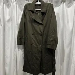 GU トレンチコート　カーキ